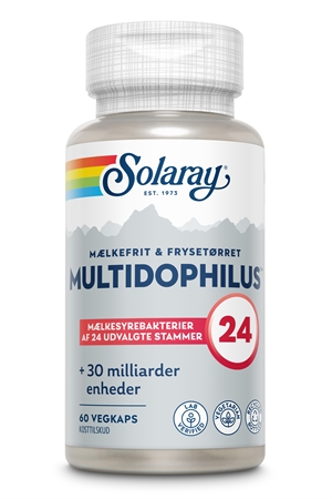 Multidophilus 24 Solaray 60 vegetabilske kapsler